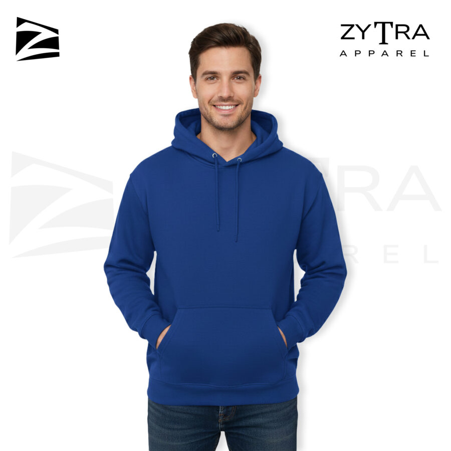 Blue Unisex Regular Hoddie