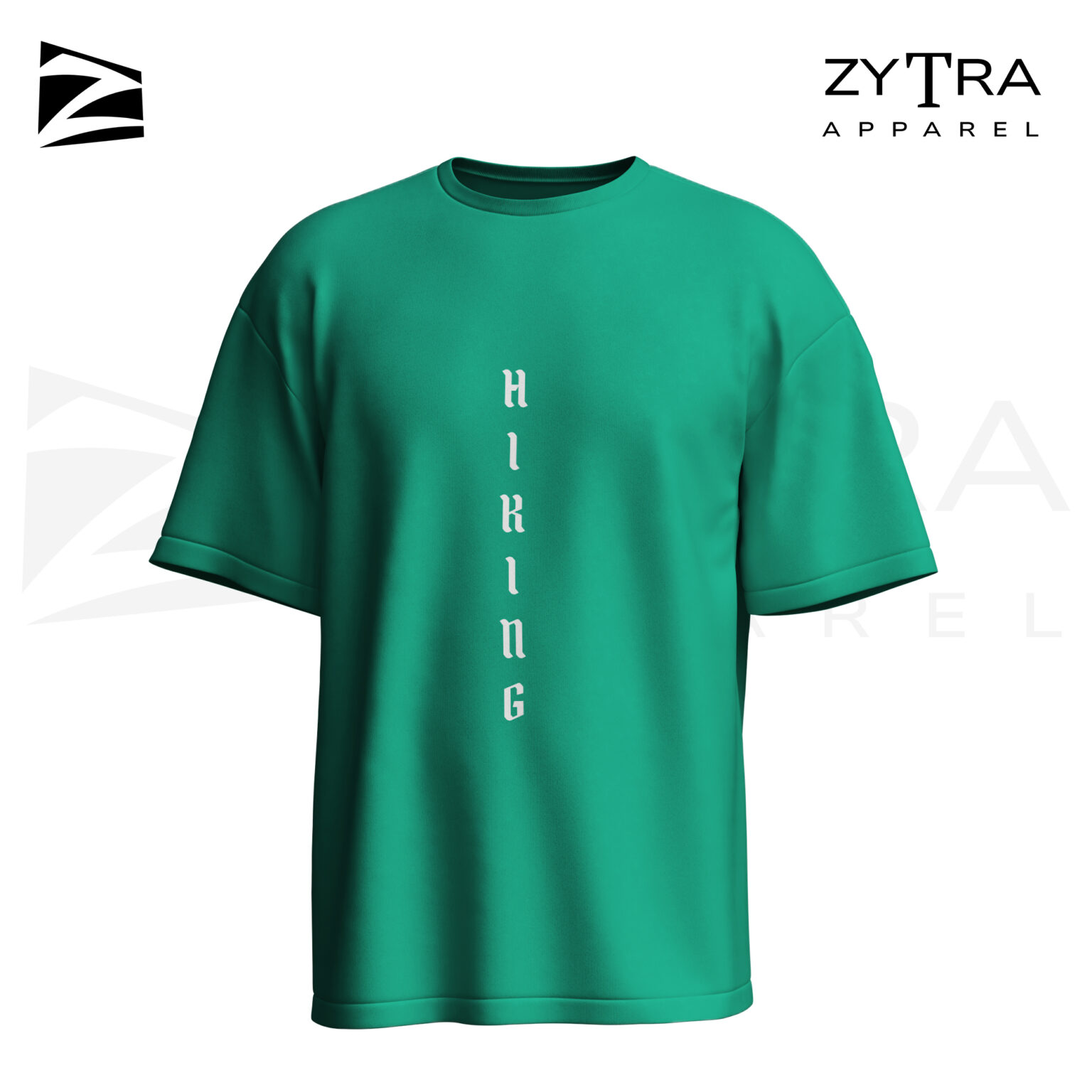 green oversized t shirt for men