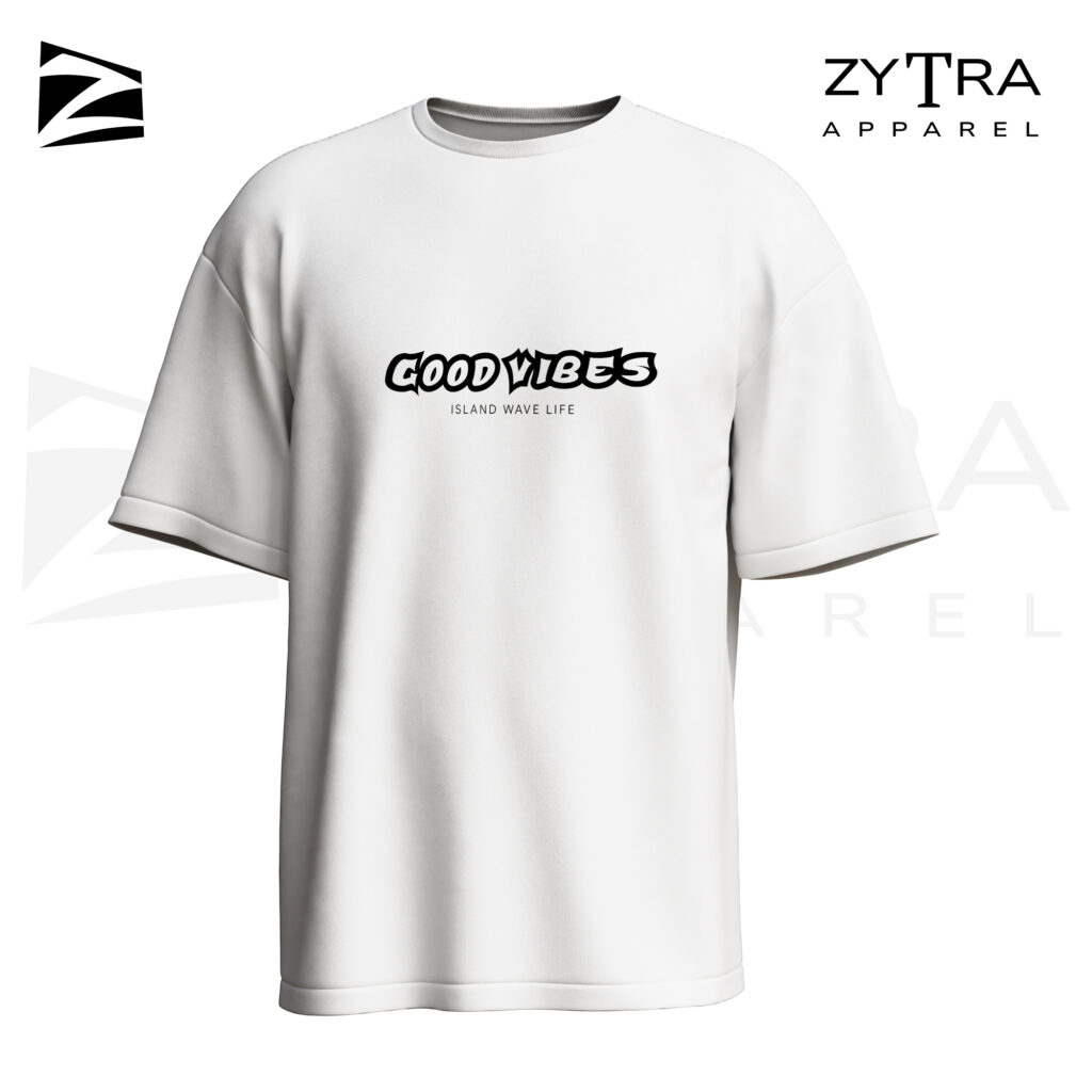 Good Vibes Printed T Shirt for Men