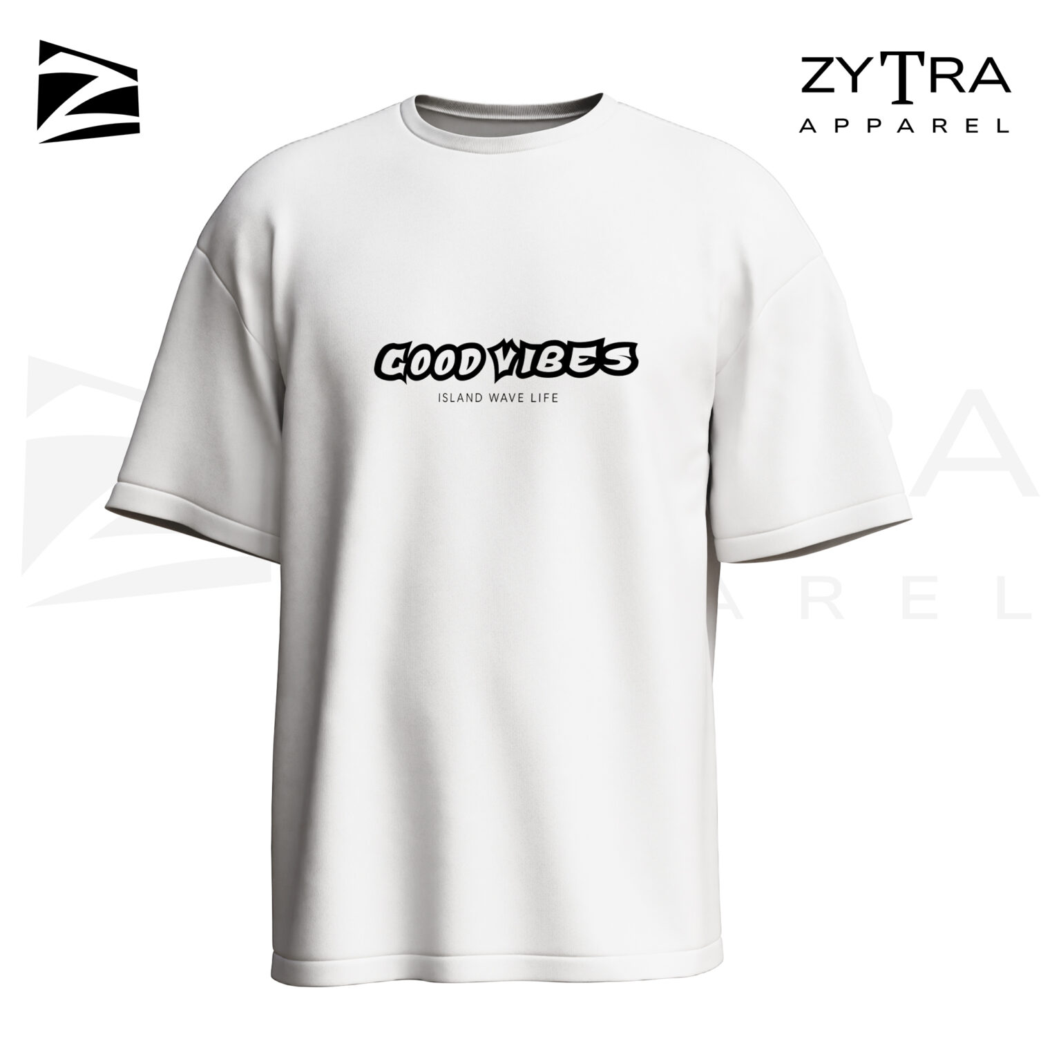 Good Vibes Printed T Shirt for Men